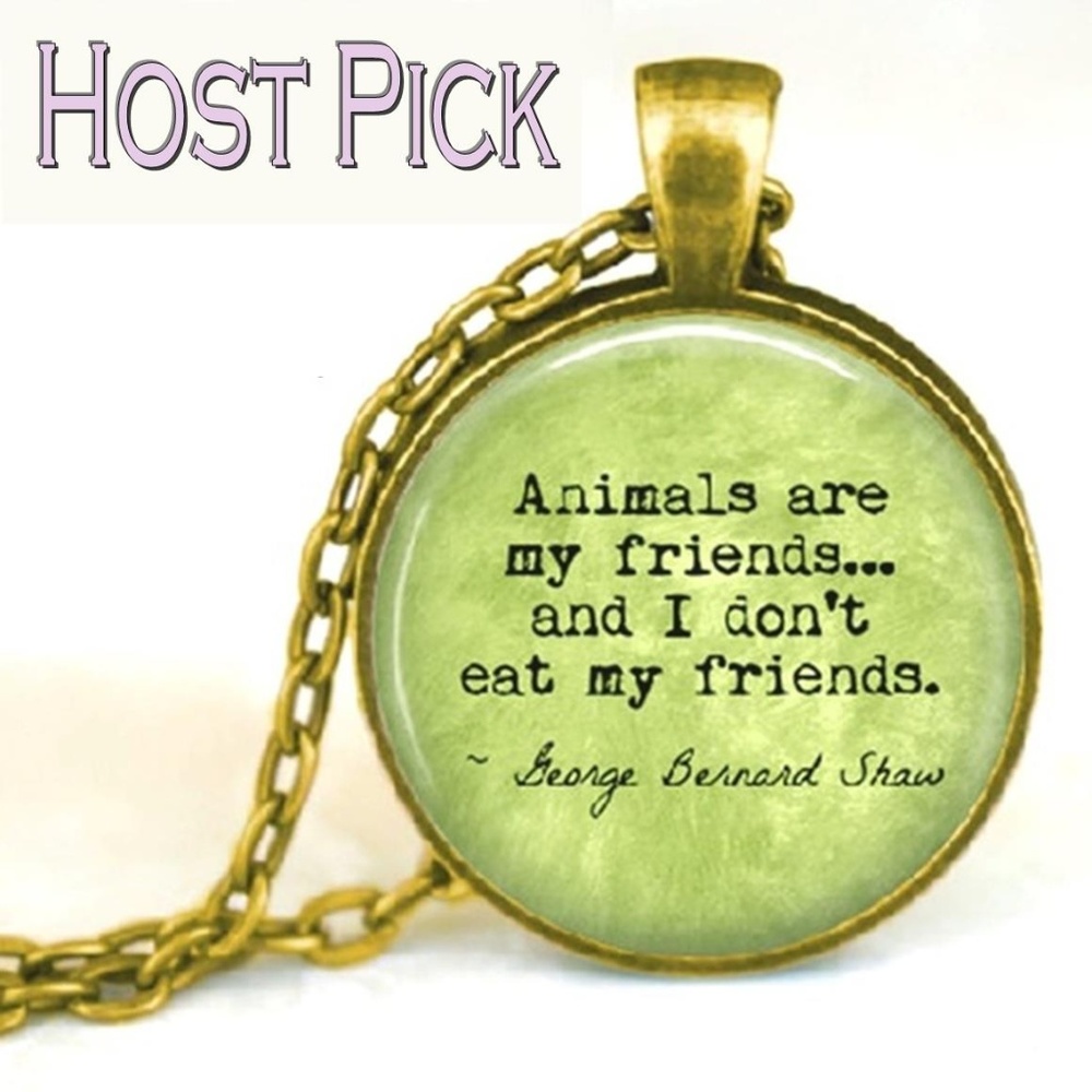 Pendant necklace - Animals are my friends Jewelry